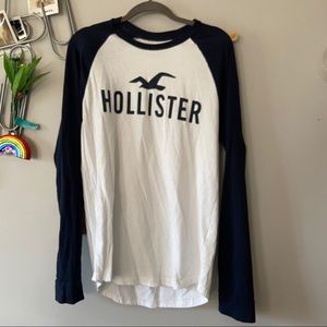 Hollister Baseball Short Sleeve Graphic T-shirt